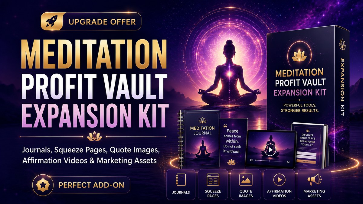 Meditation Profit Vault Expansion Kit banner